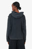 Balenciaga Grey Sporty B Fleece Hoodie Size XS