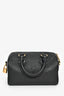 Louis Vuitton Black Monogram Empreinte Leather 'Speedy Bandoulière' 20 Bag with Strap