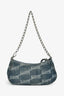 Balenciaga Blue Denim Le Cagole Mini BB Cagoule Bag With Strap