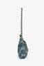 Balenciaga Blue Denim Le Cagole Mini BB Cagoule Bag With Strap