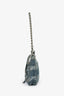 Balenciaga Blue Denim Le Cagole Mini BB Cagoule Bag With Strap