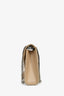 Saint Laurent Light Beige Leather Tri-Quilted Envelope Chain Medium Shoulder Bag
