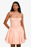 House of CB Peach Pink 'Rosalinda' Sleeveless Mini Dress Size S