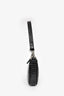 By Far Black Crocodile Embossed 'Rachel' Shoulder Bag
