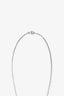Hermès Silver Tone/Black Mini Pop H Necklace