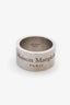 Maison Margiela Sterling Silver Logo Reference Ring Size 9