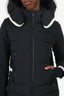 Moncler Grenoble Black/White Ski Jacket Size 1