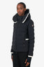 Moncler Grenoble Black/White Ski Jacket Size 1