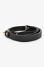 Saint Laurent 2019 Black Leather Dog Leash