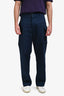 Marni Navy Cotton Wide Leg Cargo Pants Size 48 Mens