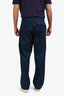 Marni Navy Cotton Wide Leg Cargo Pants Size 48 Mens