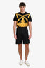 Prada 2019 Black Cotton Shorts Size 46 Mens