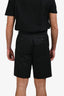 Prada 2019 Black Cotton Shorts Size 46 Mens