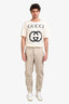 Isabel Marant Beige Cotton Cargo Pants Size S Mens