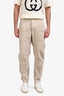 Isabel Marant Beige Cotton Cargo Pants Size S Mens