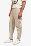Isabel Marant Beige Cotton Cargo Pants Size S Mens