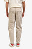 Isabel Marant Beige Cotton Cargo Pants Size S Mens