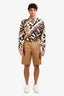 Prada 2019 Tan Cotton Shorts Size 46 Mens