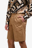 Prada 2019 Tan Cotton Shorts Size 46 Mens
