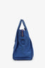 Celine Blue Smooth Calfskin Mini Luggage Tote