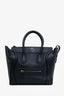 Celine Black Smooth Calfskin Micro Luggage Tote