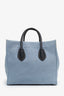 Celine Blue Denim Medium Luggage Phantom Tote