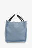 Celine Blue Denim Medium Luggage Phantom Tote