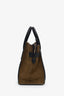 Celine Tricolour Leather/Suede Mini Luggage Tote