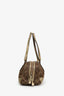 Gucci Brown Small GG Canvas Princy Boston Bag
