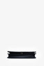 Christian Dior 2018 Black Leather Studded Diorama Wallet On Chain