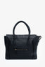 Celine Black Smooth Calfskin Mini Luggage Tote