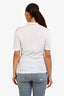 Versace White Baroque Collar Short Sleeve Shirt Size 46