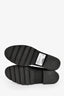 Stuart Weitzman Black Leather Tassel Detail 'Adrina' Loafers Size 6