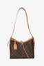 Louis Vuitton Monogram Carryall PM Bucket Bag With Pouch