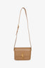 Saint Laurent Brown Leather Small Solferino Crossbody Bag