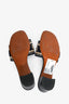 Christian Dior Navy D-way Heeled Slides Size 35