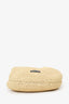 Khaite Beige Raffia Medium Olivia Hobo Bag