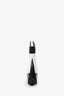 Pre-Loved Chanel™ 2023 Black/White Shiny Crumpled Calfskin Quilted Nano 31 Shopping Bag