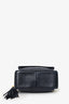 Pre-Loved Chanel™ 1991-94 Navy Lambskin Tassel CC Chain Camera Bag