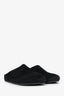 The Row Black Suede Hugo Clogs Size 38
