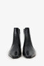 Saint Laurent Black Patent Leather Ankle Boots Size 43 Mens