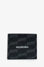 Balenciaga Black Logo-Print Cross Billfold Wallet