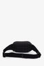 Saint Laurent Black Nylon Quilted Ysl Nuxx Bag