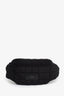 Saint Laurent Black Nylon Quilted Ysl Nuxx Bag