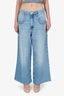 Frame Blue Denim Wide Leg Jeans Size 28