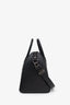Givenchy Black Embossed Medium Antigona Top Handle Bag With Strap
