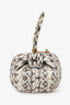 Gabriela Hearst Ivory Taupe Python Leather Nina Handle Bag