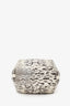 Gabriela Hearst Ivory Taupe Python Leather Nina Handle Bag