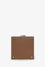 Moynat Brown Leather Mini Vanity Box Bag