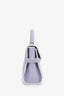 Delvaux Lavender Leather Mini Tempete With Strap